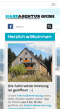 Mobile Screenshot of harzagentur.de